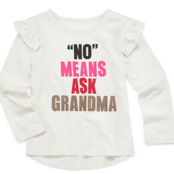 okie dokie Other - Okie Dokie Girls Round Neck Long Sleeve T-Shirt